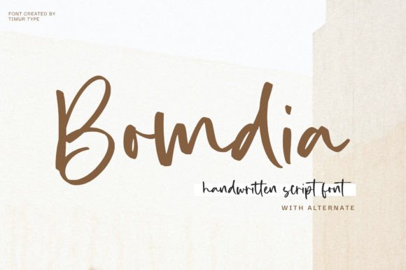 Bomdia: Elevating Design with Artisan Script