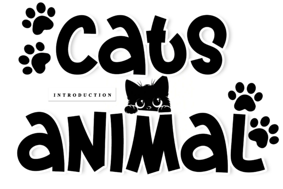 Cats Animal: A Handwritten Font for Timeless Branding