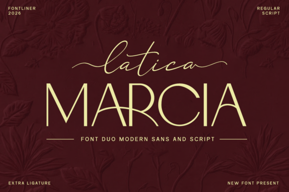 Latica Marcia: The Modern Font Duo for Dynamic Design