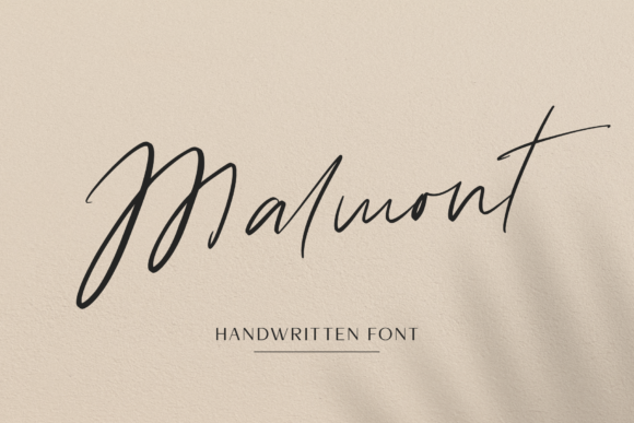 Malmont: A Flowing Font for Modern Design