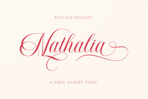 Nathalia: An Elegant Handwritten Font for Modern Design