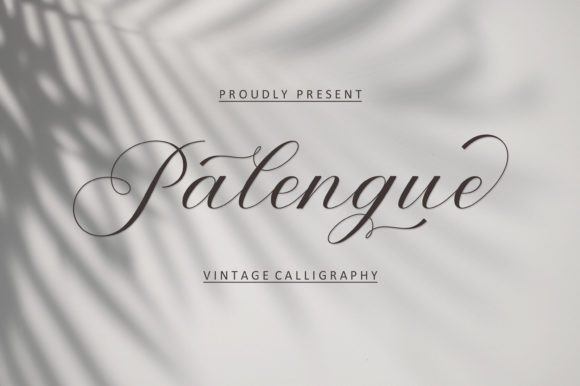 Palengue: The Elegant Handwritten Font for Modern Design