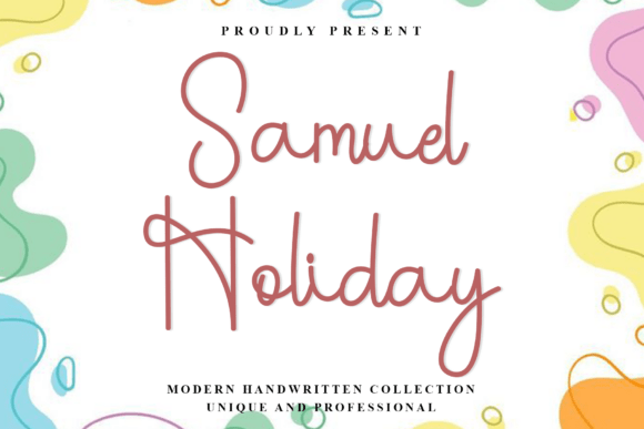 Samuel Holiday: Elegant Modern Script for Creative Design