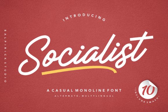Socialist: The Handwritten Font for Authentic Branding