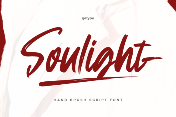 Soulight: A Brush Font with Natural Flow and Artistic Charm