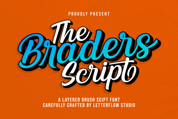 The Braders Script: Vintage Charm in Modern Design
