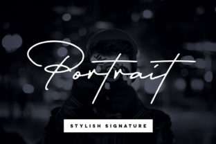 The Portrait Font: Elevating Design with Handwritten Elegance