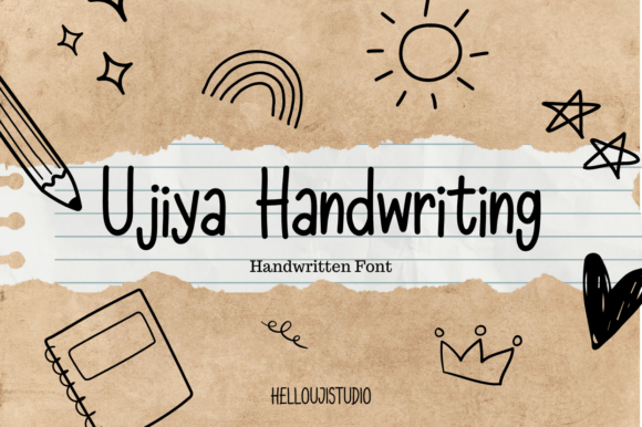 Ujiya Handwriting: A Font for Authentic Digital Design