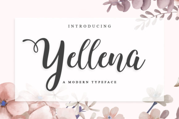 Yellena: Elegant Script for Modern Design